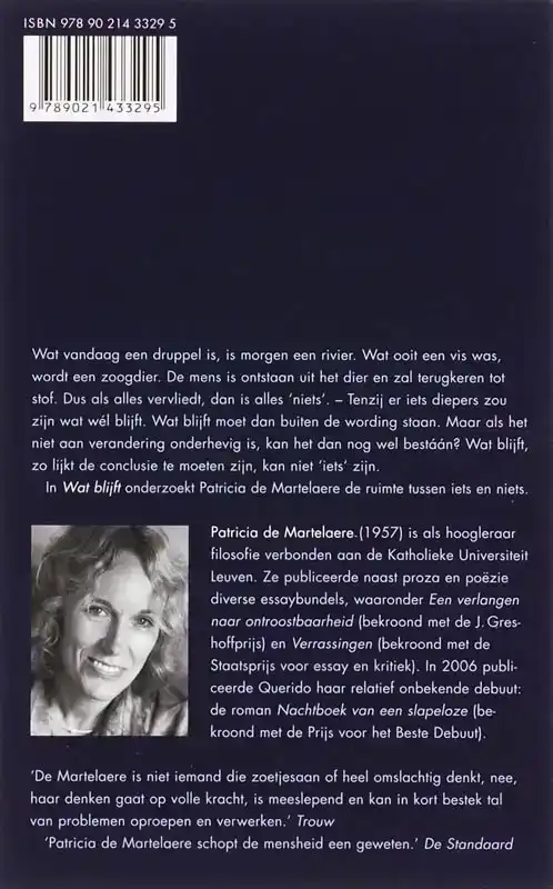 WAT BLIJFT