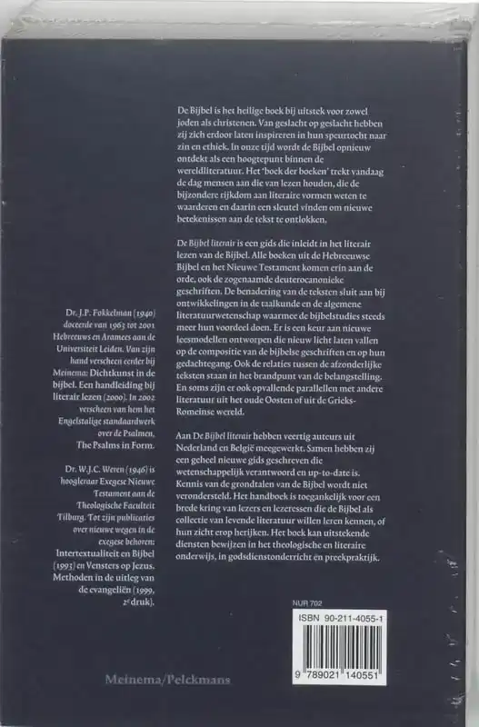 DE BIJBEL LITERAIR