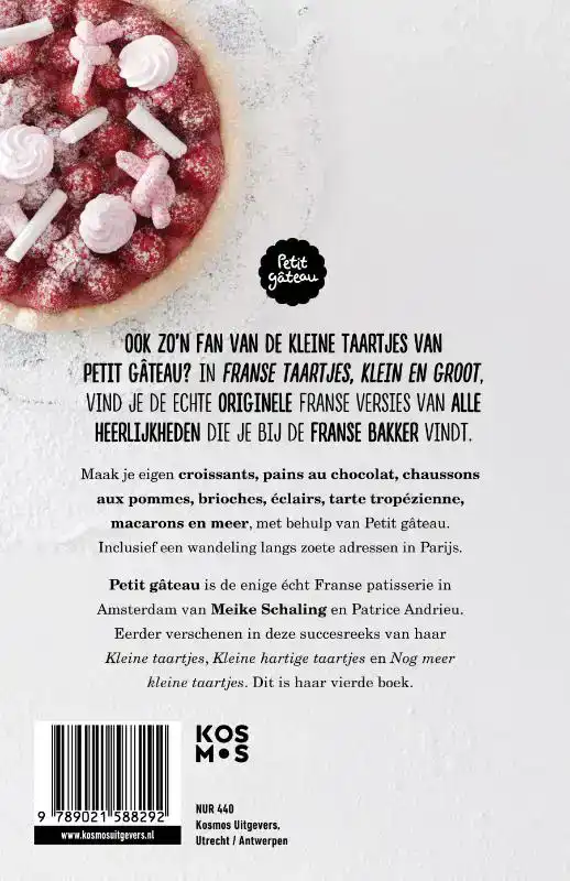 FRANSE TAARTJES, KLEIN EN GROOT