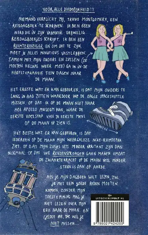 HET REISDAGBOEK VAN TRAVIS MONTGOMERY: VAKANTIE OP DE MAAN