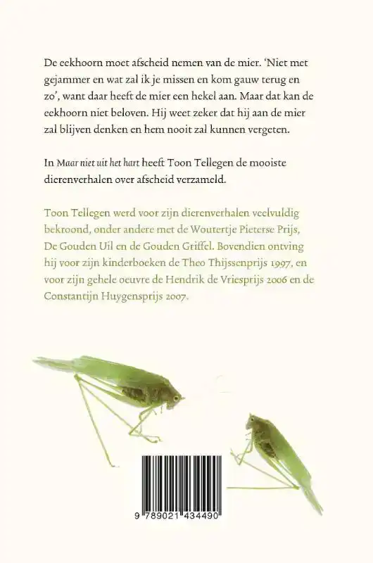 MAAR NIET UIT HET HART