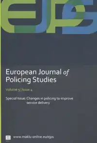 EUROPEAN JOURNAL OF POLICING STUDIES - CHANGES IN POLICING T