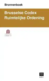 BRONNENBOEK. BRUSSELSE CODEX RUIMTELIJKE ORDENING