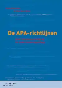 DE APA-RICHTLIJNEN