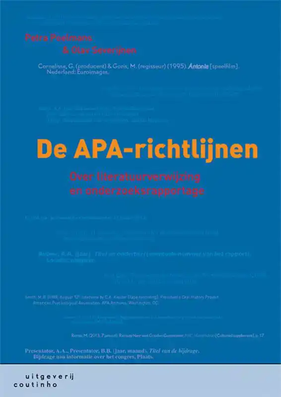 DE APA-RICHTLIJNEN