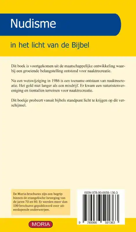 NUDISME IN HET LICHT VAN DE BIJBEL