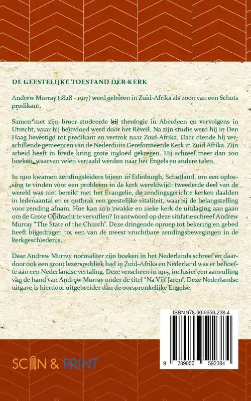DE GEESTELIJKE TOESTAND DER KERK