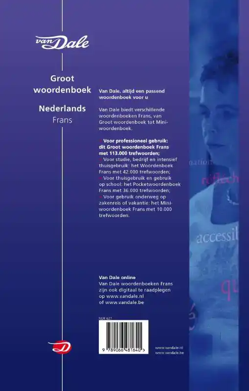 VAN DALE GROOT WOORDENBOEK FRANS (SET)