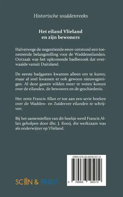 HET EILAND VLIELAND EN ZIJN BEWONERS