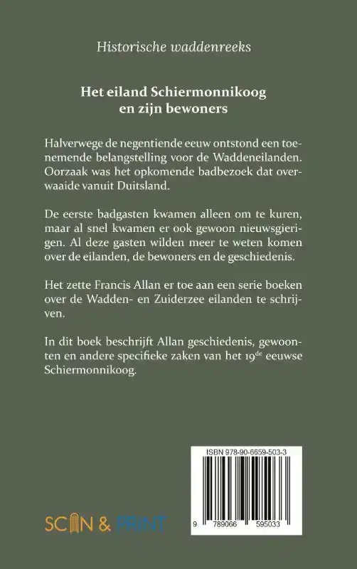 HET EILAND SCHIERMONNIKOOG EN ZIJN BEWONERS