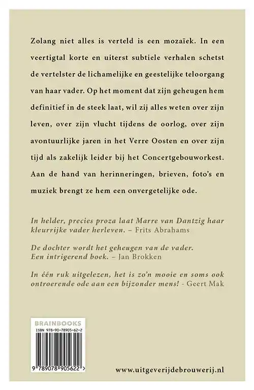 ZOLANG NIET ALLES IS VERTELD