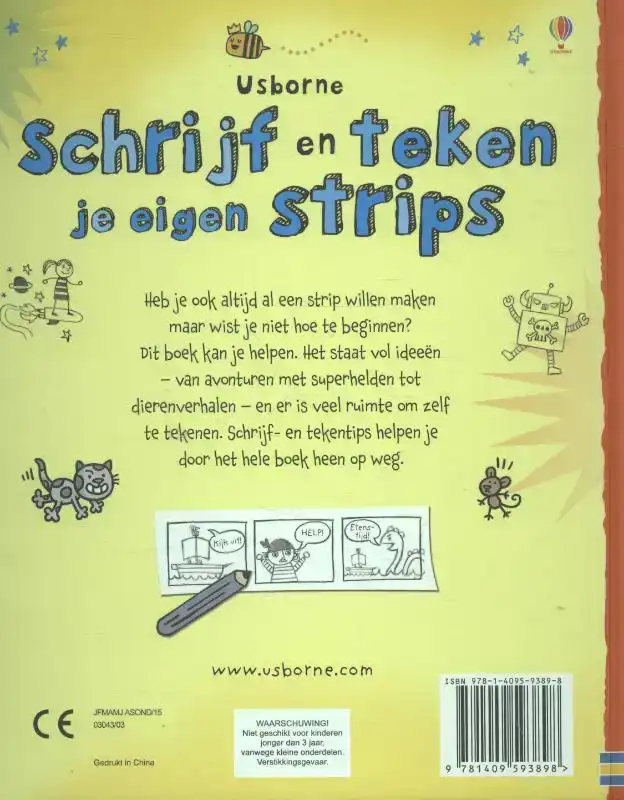SCHRIJF EN TEKEN JE EIGEN STRIPS