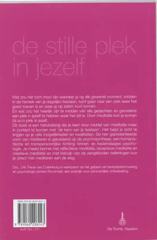 DE STILLE PLEK IN JEZELF