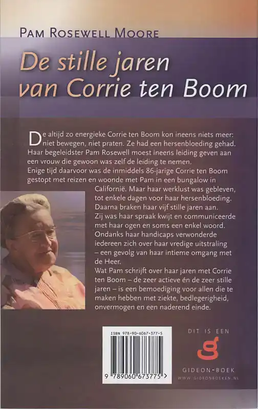 DE STILLE JAREN VAN CORRIE TEN BOOM