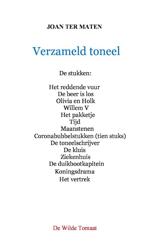 VERZAMELD TONEEL