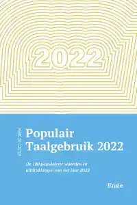 POPULAIR TAALGEBRUIK 2022