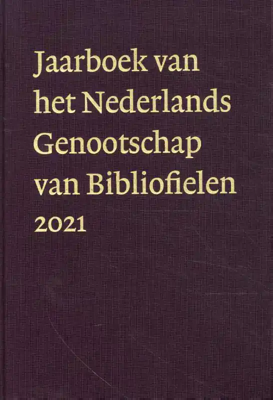 JAARBOEK VAN NEDERLANDS GENOOTSCHAP VAN BIBLIOFIELEN