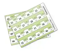 KNOOPPUNTER - SET BLANCO ROUTEKAARTJES