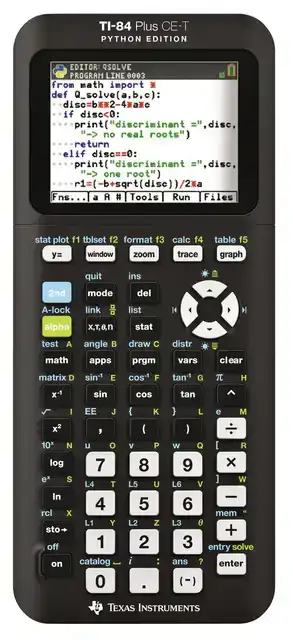 REKENMACHINE TEXAS TI-84 PLUS CE-T