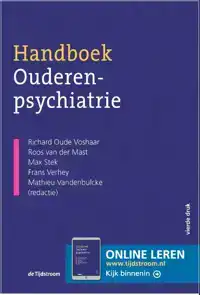 HANDBOEK OUDERENPSYCHIATRIE