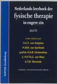 NEDERLANDS LEERBOEK DER FYSISCHE THERAPIE IN ENGERE ZIN