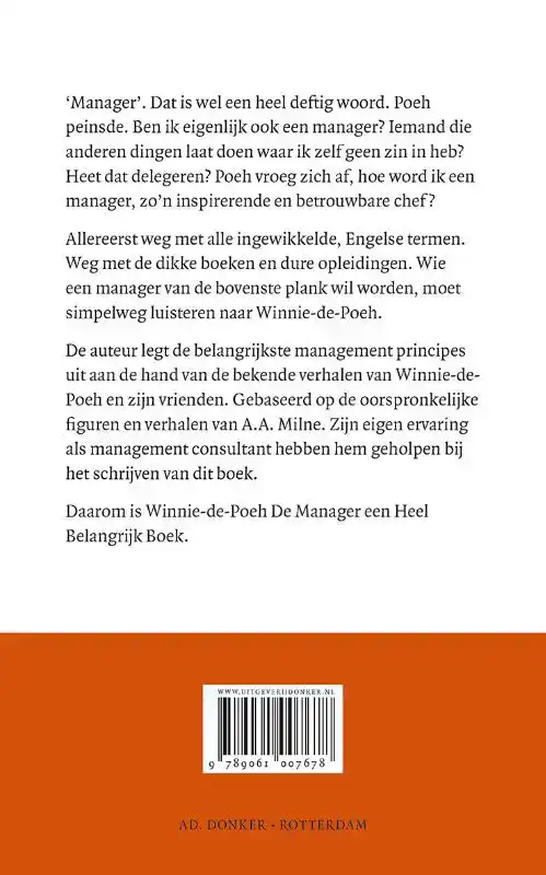 WINNIE-DE-POEH DE MANAGER