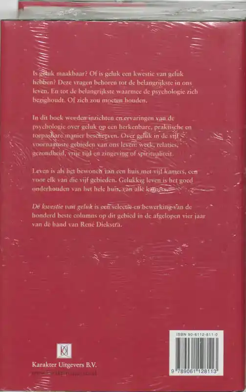 DE KWESTIE VAN GELUK