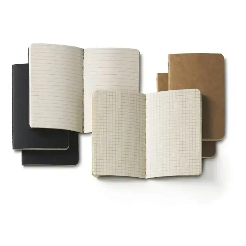 MOLESKINE RULED CAHIER (SET OF 3) BLACK POCKET