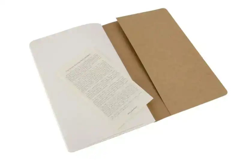 SCHRIFT MOLESKINE 130X210MM BLC 160PAG
