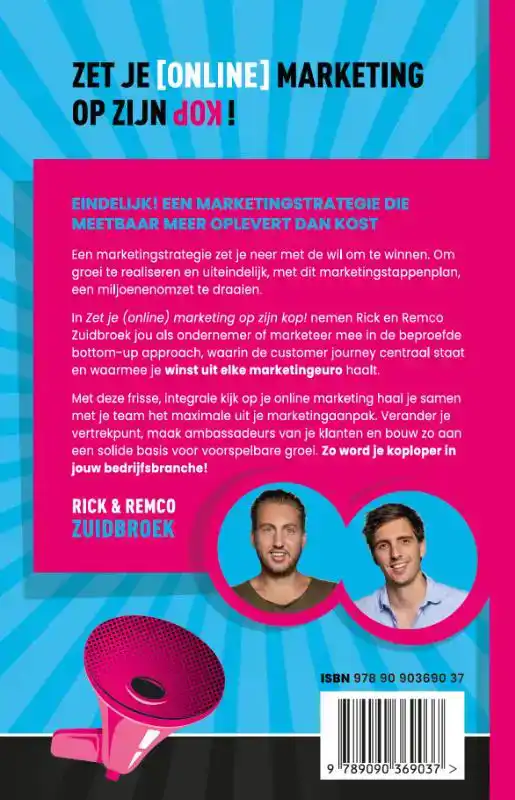 ZET JE (ONLINE) MARKETING OP ZIJN KOP!