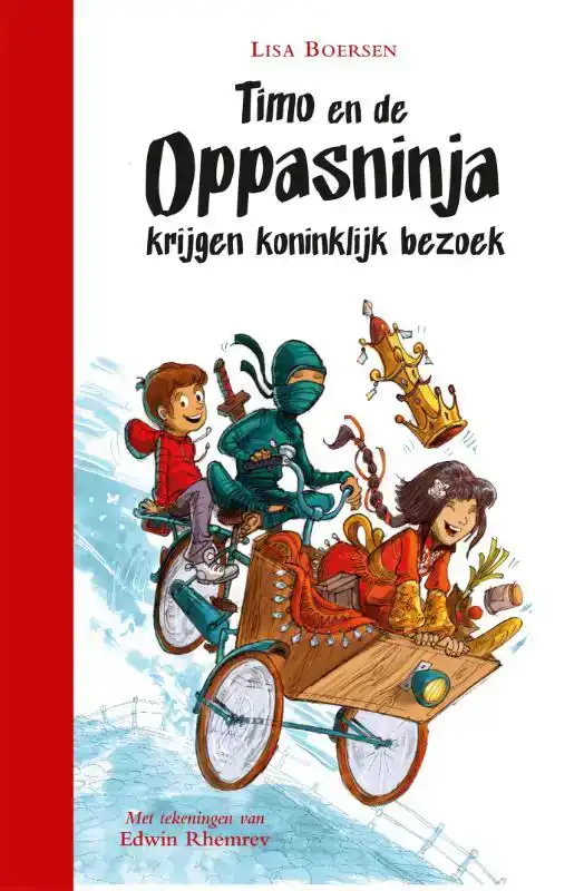 TIMO EN DE OPPASNINJA KRIJGEN KONINKLIJK BEZOEK