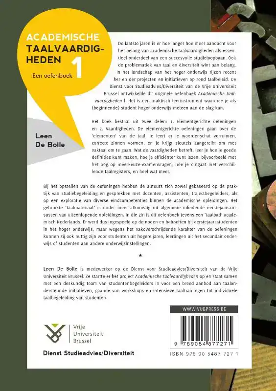 ACADEMISCHE TAALVAARDIGHEDEN I