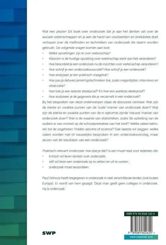 PRAKTISCH RELEVANT ONDERZOEK: HOE DOE JE DAT?