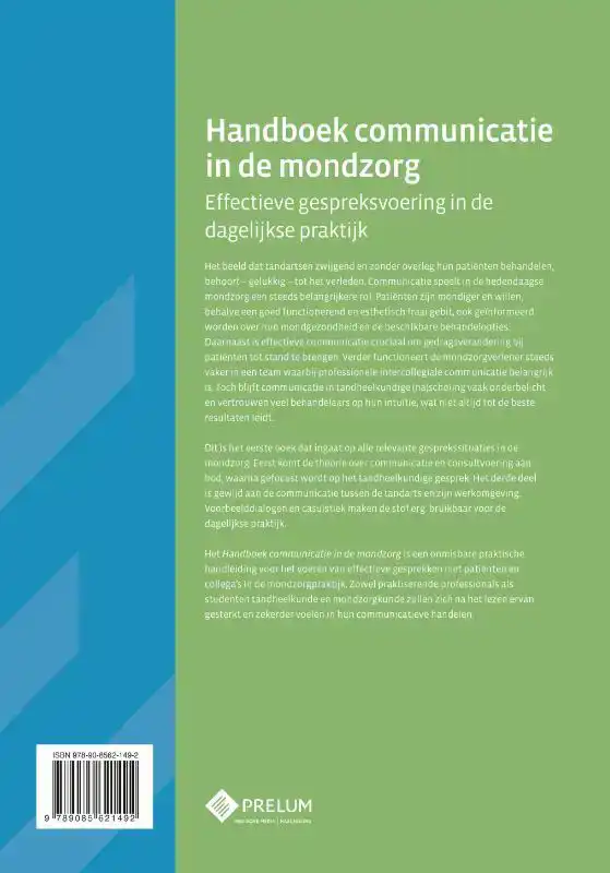 HANDBOEK COMMUNICATIE IN DE MONDZORG