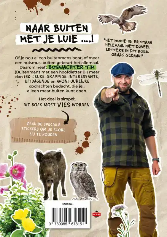 NAAR BUITEN MET BOSWACHTER TIM