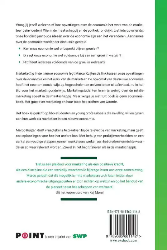 MARKETING IN DE NIEUWE ECONOMIE
