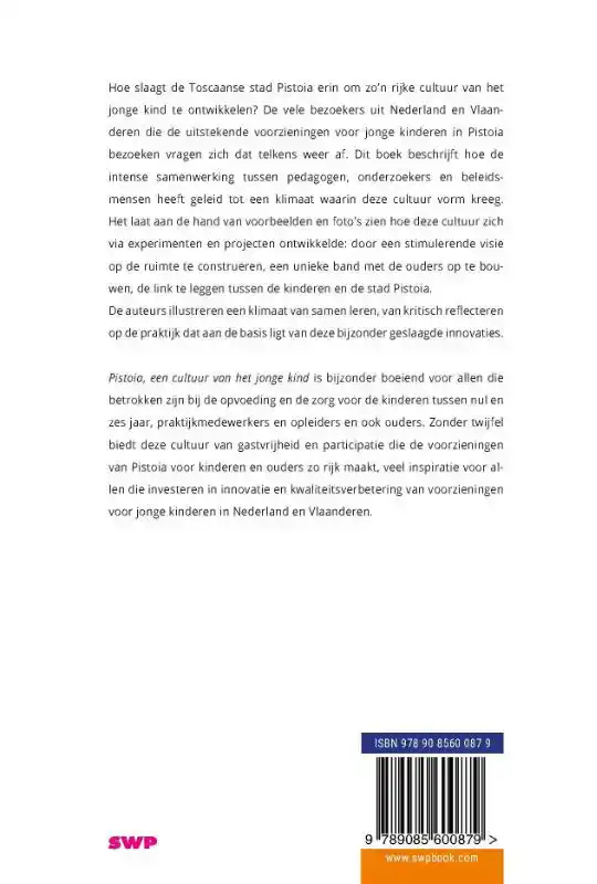 PISTOIA, EEN CULTUUR VAN HET JONGE KIND