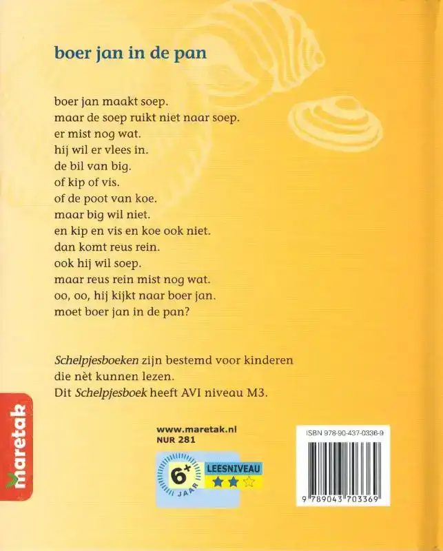BOER JAN IN DE PAN