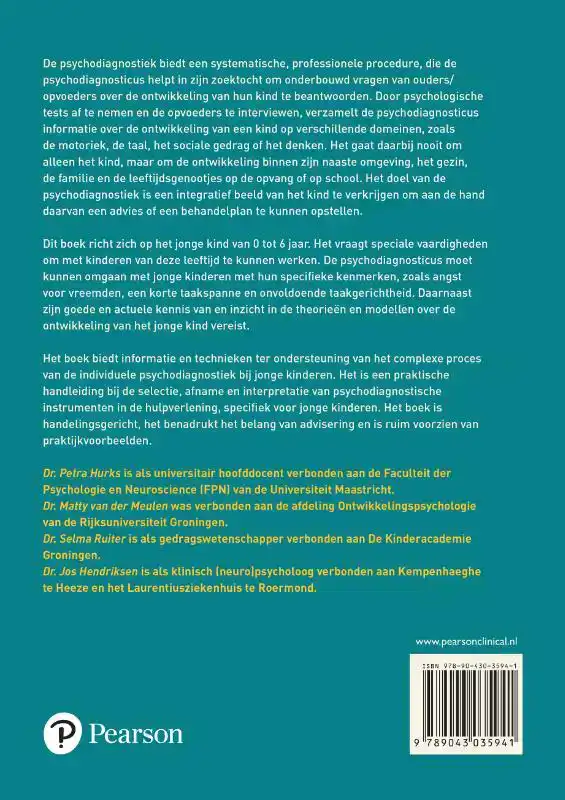 PSYCHODIAGNOSTIEK VAN NUL TOT ZES JAAR
