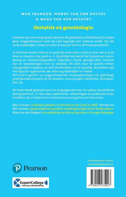 GERIATRIE EN GERONTOLOGIE