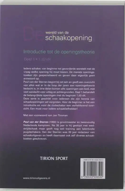 DE WERELD VAN DE SCHAAKOPENING