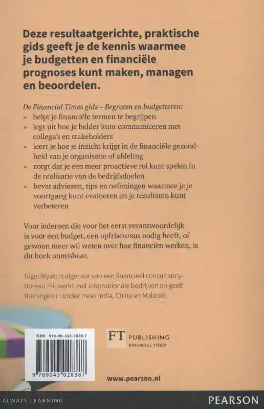 BEGROTEN EN BUDGETTEREN