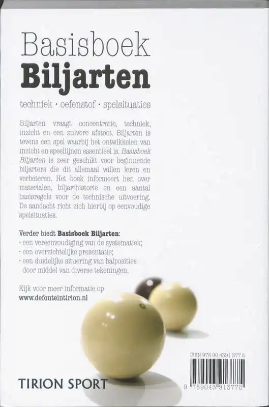 BASISBOEK BILJARTEN