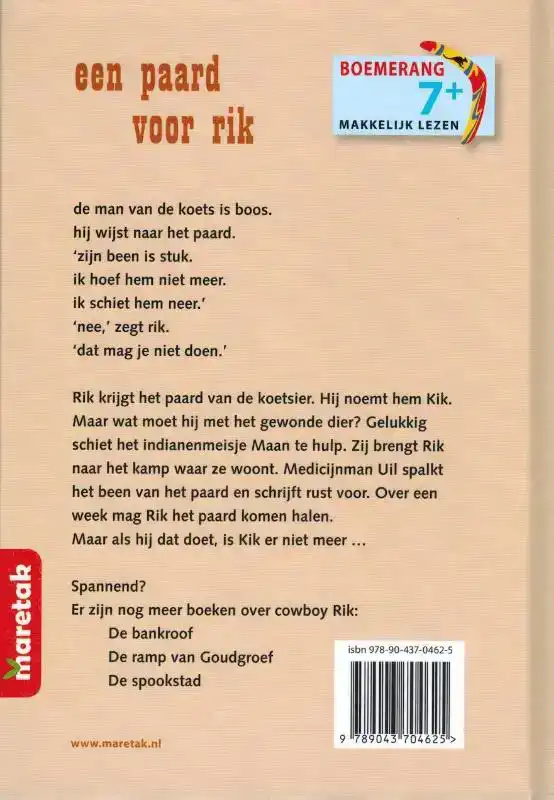 EEN PAARD VOOR RIK