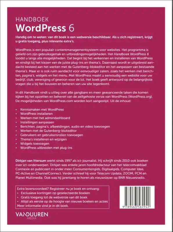 HANDBOEK WORDPRESS 6E EDITIE