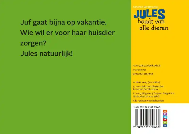 JULES HOUDT VAN ALLE DIEREN