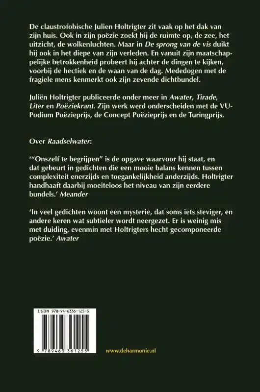 DE SPRONG VAN DE VIS