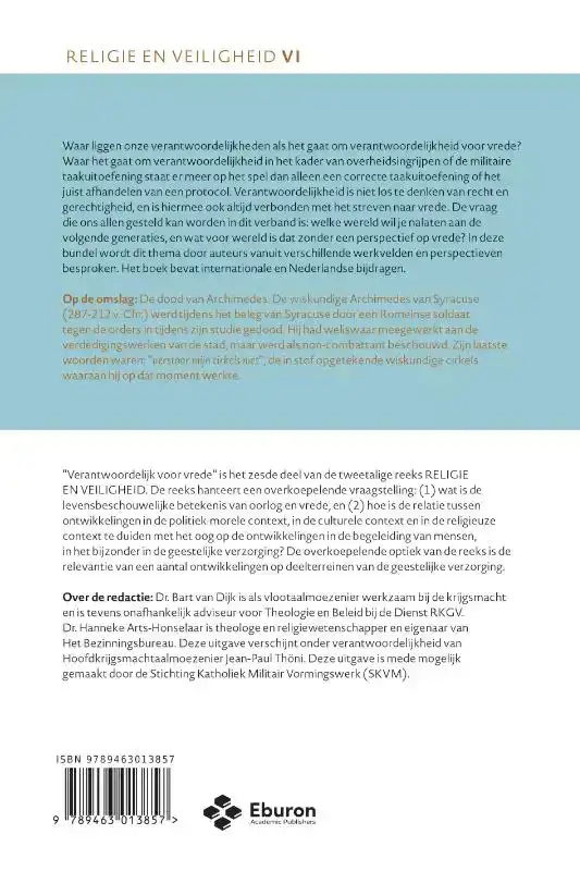 VERANTWOORDELIJK VOOR VREDE
