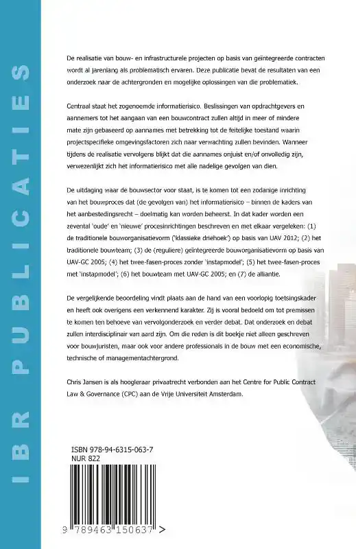 HERBEZINNING OP DE AANBESTEDING EN REALISATIE VAN GEINTEGREE
