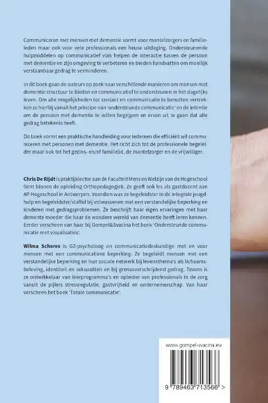 ONDERSTEUNDE COMMUNICATIE BIJ DEMENTIE